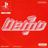 Demo One PAL Playstation PAL box art